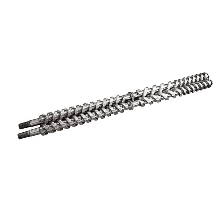 <b><b>Parallel twin screw barrel</b></b>